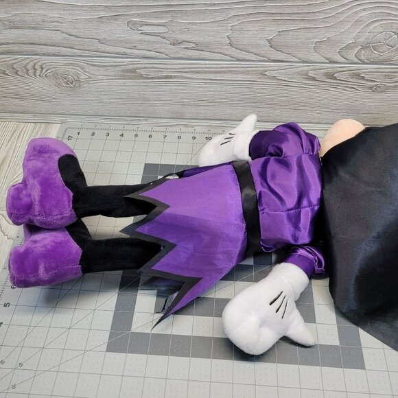 Disney Minnie Mouse Greeter Halloween Plush Standing Doll Vampire Witch‎ Costume - Picture 13 of 16